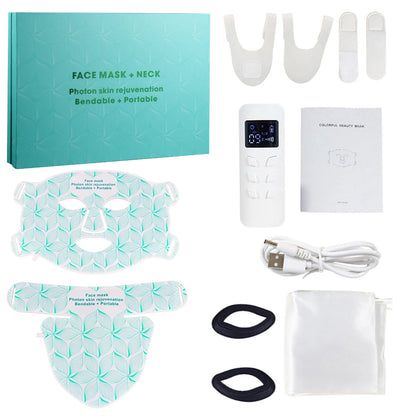 Premium LED Face Mask Full Pack